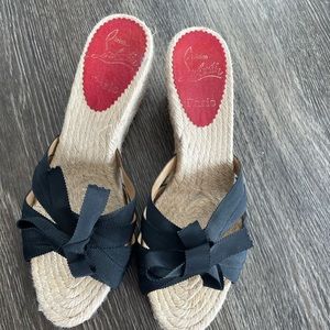 Christian Louboutin size 38 espadrille
